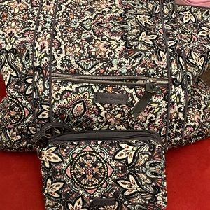 Vera Bradley Large Purse & Wallet Set